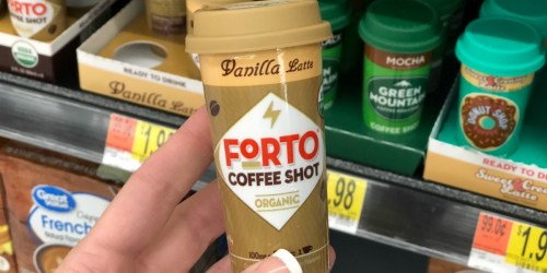 Free Forto Coffee Shot After Cash Back at Walmart