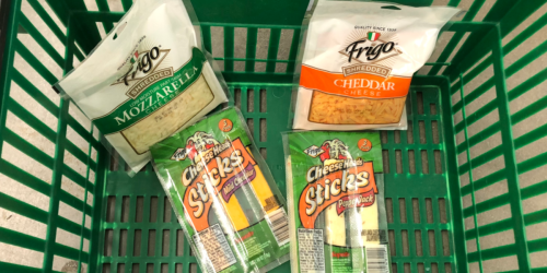 New Frigo Cheese Coupon = Sticks & Shredded Cheese Just 45¢ at Dollar Tree