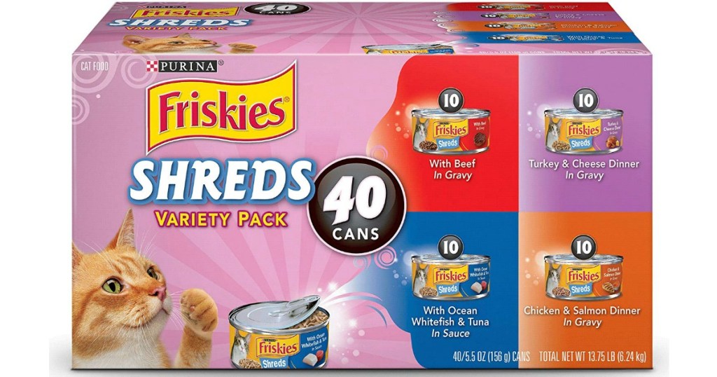 Amazon Purina Friskies Wet Cat Food 40Count Pack Only 16 (Just 41