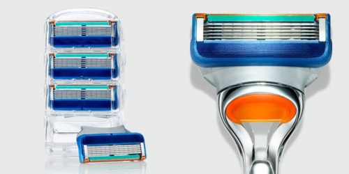 Gillette Fusion Men’s Razor Blade Refills 4-Count Only $6.60 (Regularly $17)