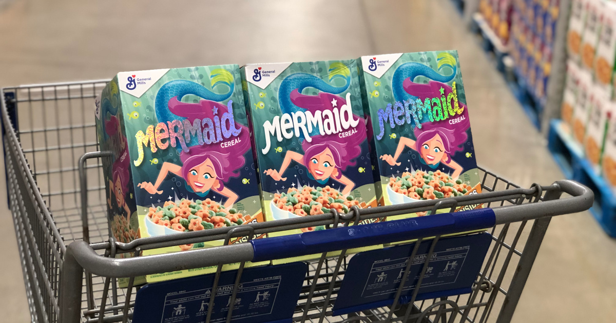HUGE Boxes of General Mills Mermaid Cereal Now Available at Sam's Club