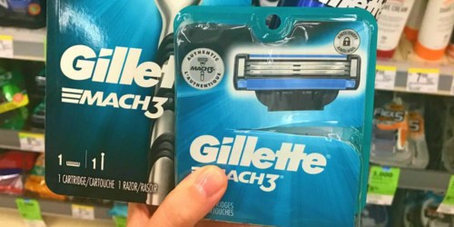 Gillette Mach3 Men’s Razor Blade Refills 10ct Only $12 Shipped at Amazon + More