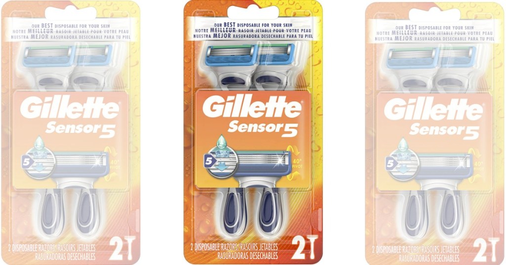 Gillette Sensor5 razors