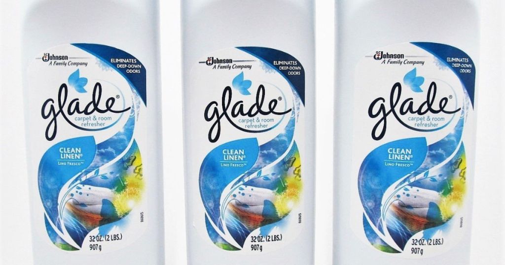 glade clean linen carpet refreshers