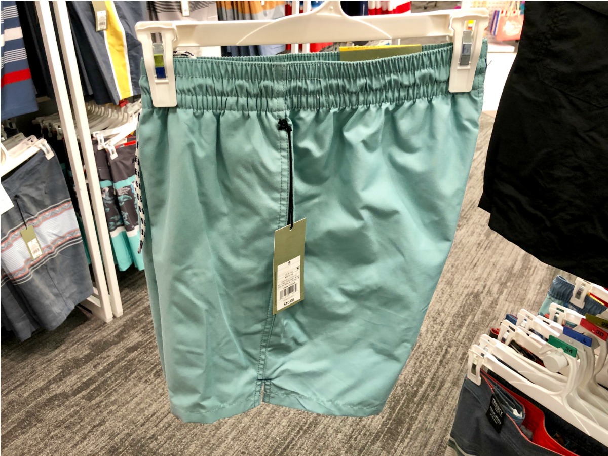 mens swim shorts target