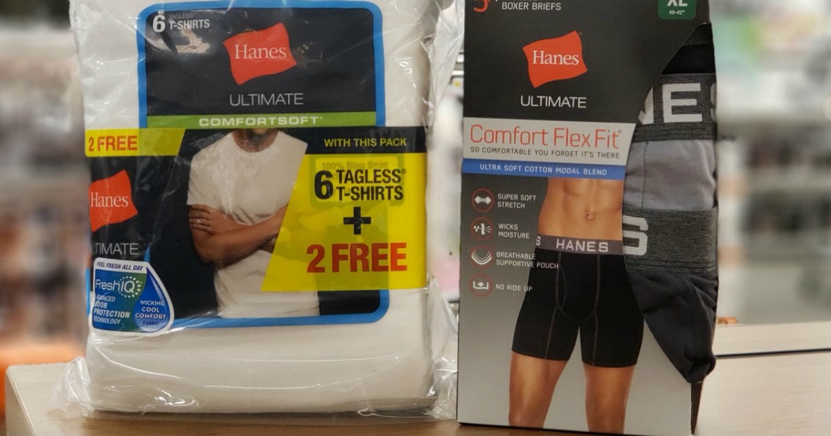 kohls hanes boxer briefs