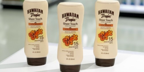 Hawaiian Tropic Lotion Sunscreen Just $4.89 Shipped at Amazon (Regularly $7)