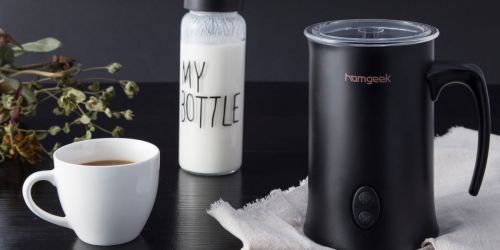 Amazon: Electric Milk Frother & Warmer Only $27.97 Shipped
