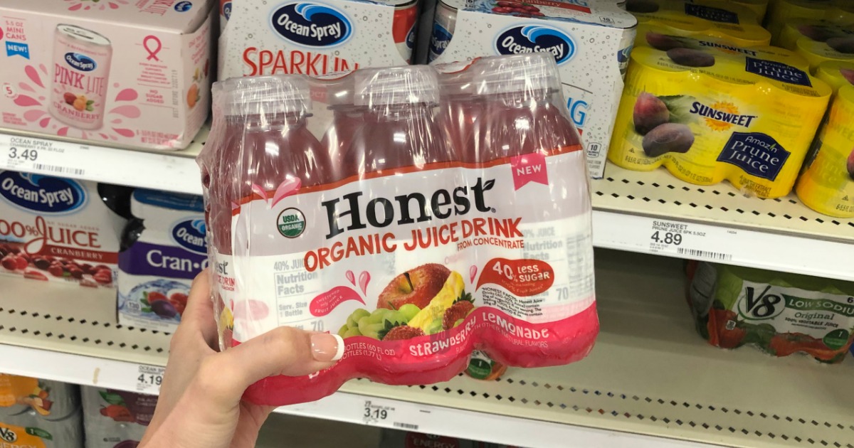 Honest Organic Juice Drink Strawberry Lemonade at Target