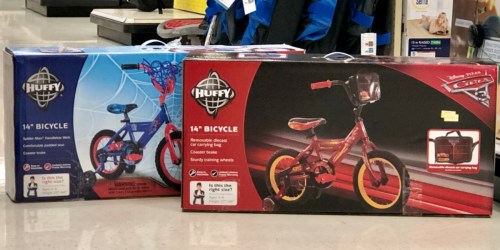 Up to 50% Off Huffy Spider-Man & Cars 3 Kids Bikes at Target