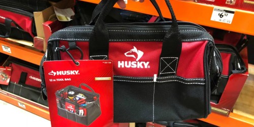 Husky 12-Inch Tool Bag Only $4.88 at Home Depot (Regularly $10)