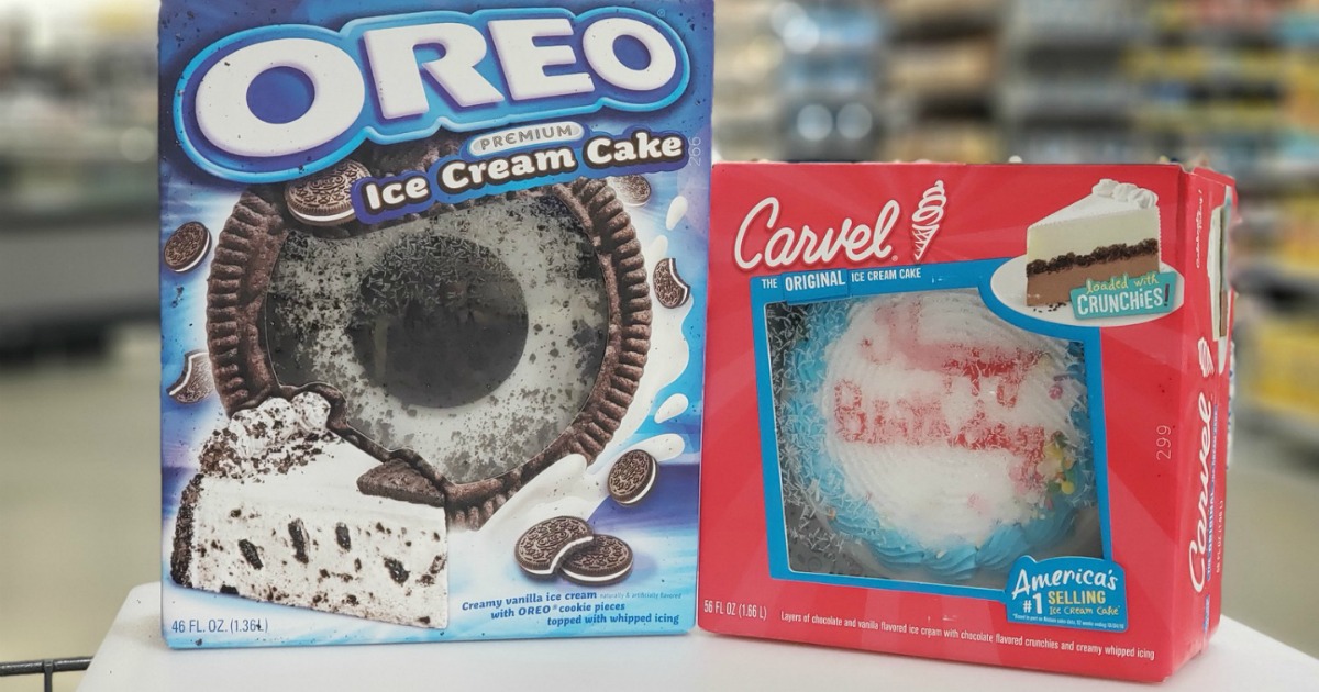 Carvel Oreo Ice Cream Cake Shoprite