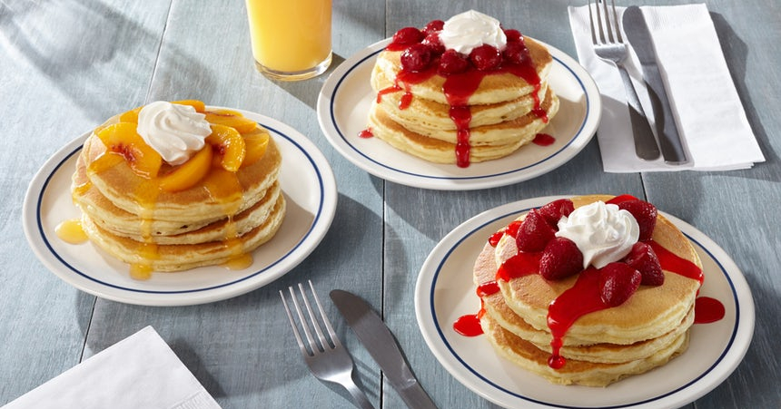 Ihop Rooty Tooty Fresh and Fruity Pancakes