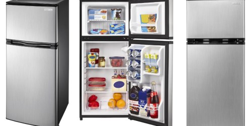 Insignia Stainless Steel Refrigerator w/ Top Freezer Just $149.99 Shipped (Regularly $270)