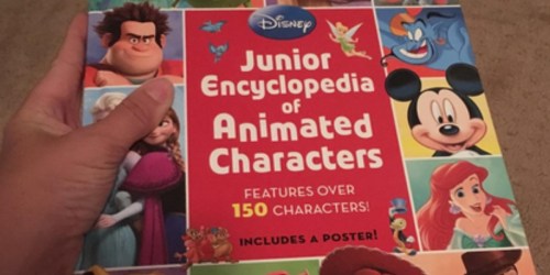 Disney Junior Encyclopedia of Animated Characters Hardcover Book Only $6 (Regularly $12.99)