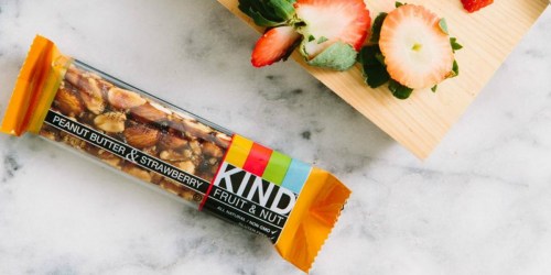 KIND Peanut Butter & Strawberry Bars 12-Pack Only $7.48 Shipped at Amazon & More