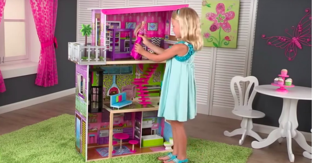 kidkraft super model dollhouse with furniture