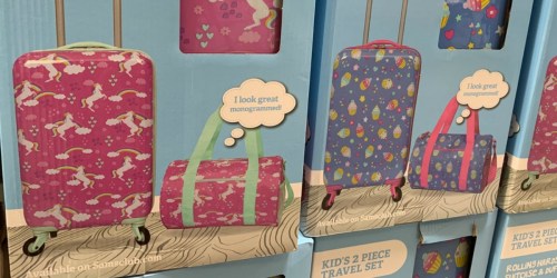 Sam’s Club: Kids Suitcase & Duffel Travel Set Only $19.81 (Regularly $40) + More