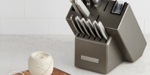 KitchenAid 16-Piece Stainless Steel Cutlery Set Only $55.99 at Macy’s + More