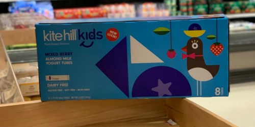Kite Hill Kids Almond Milk Yogurt Tubes Only 75¢ Each After Target Gift Card & Cash Back