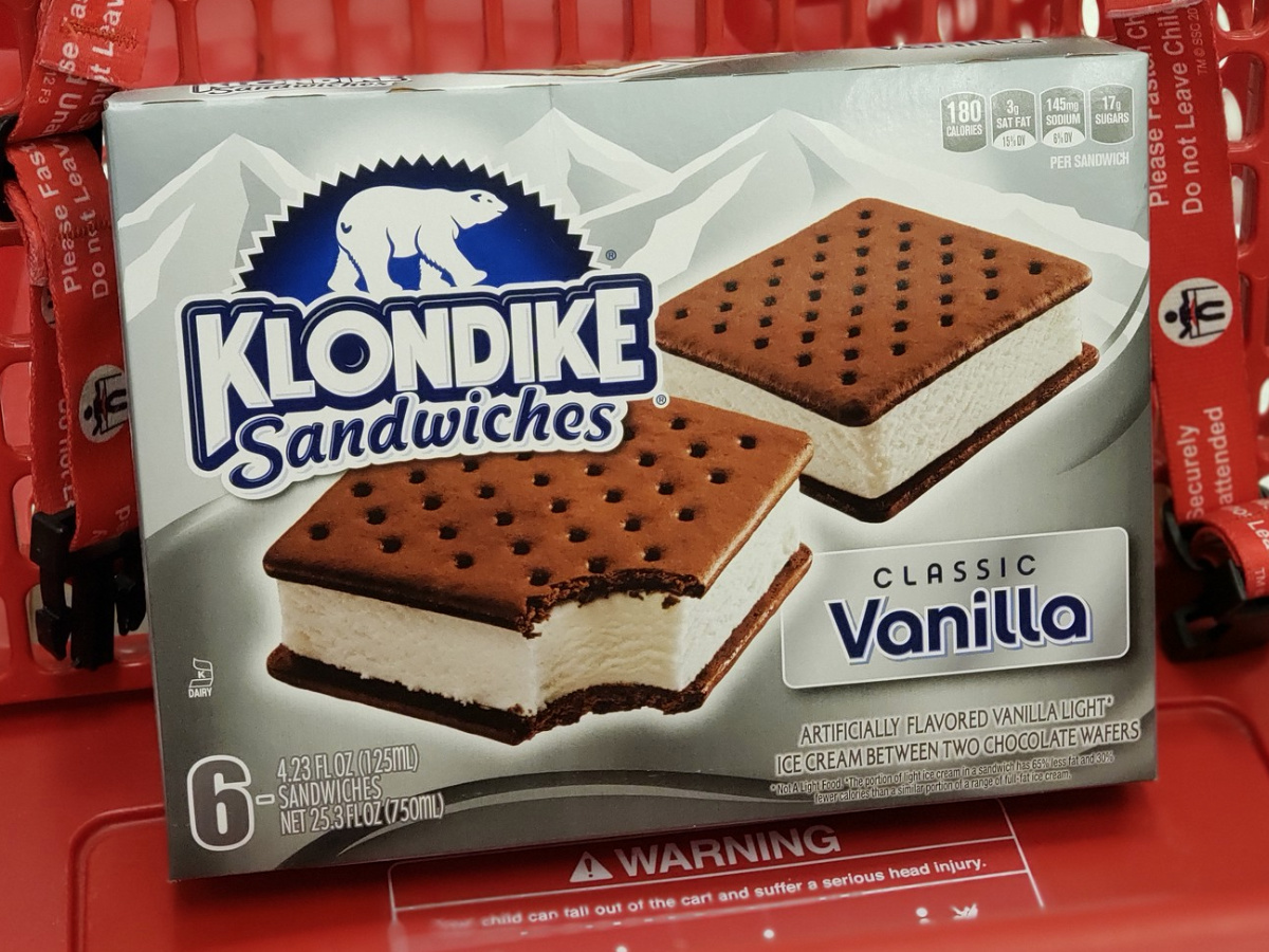 Klondike Ice Cream Sandwiches at Target