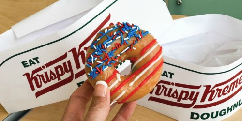 New Krispy Kreme 4th of July Doughnuts + How to Score One Free