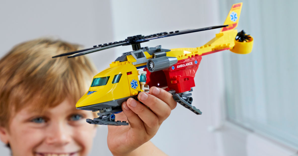 lego city ambulance helicopter