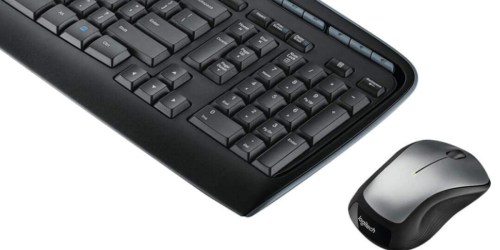 Logitech Wireless Keyboard & Mouse Combo Only $19.99 at Staples