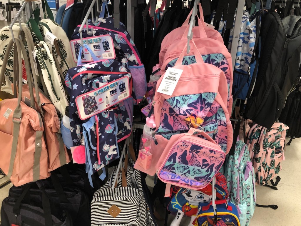 unicorn and butterfly backpacks