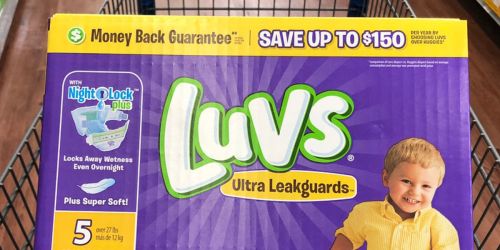 Pay as Low as 8¢ Per Diaper when You Take Advantage of this Luvs Diapers Deal at Sam’s Club