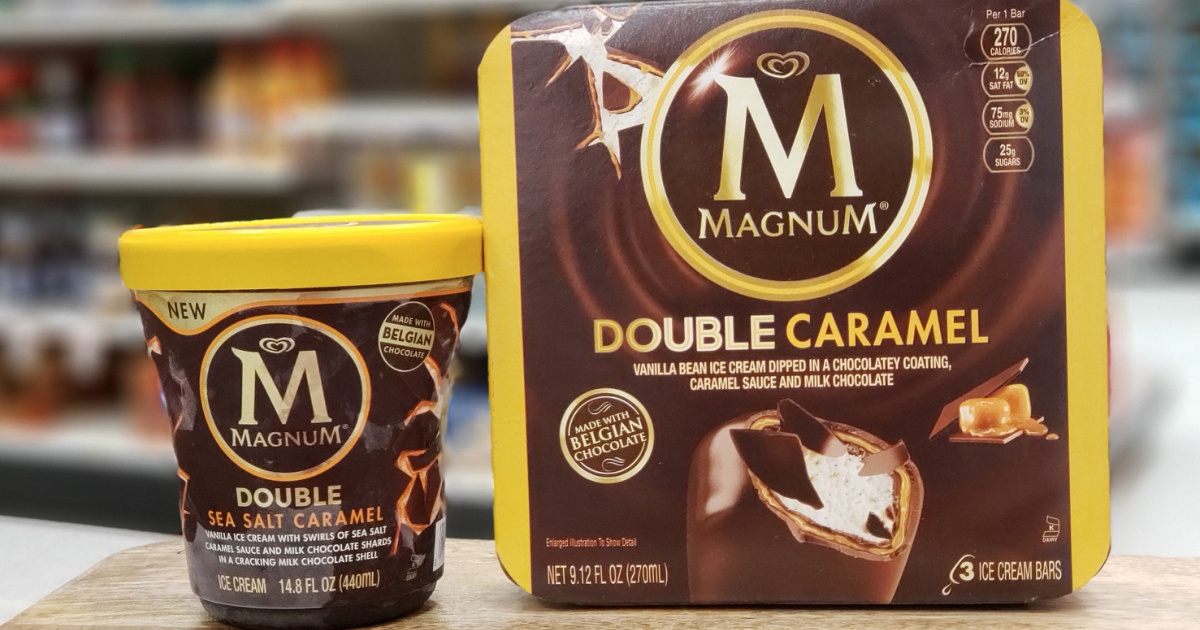 Magnum Ice Cream Tubs Only 1.90 at Target