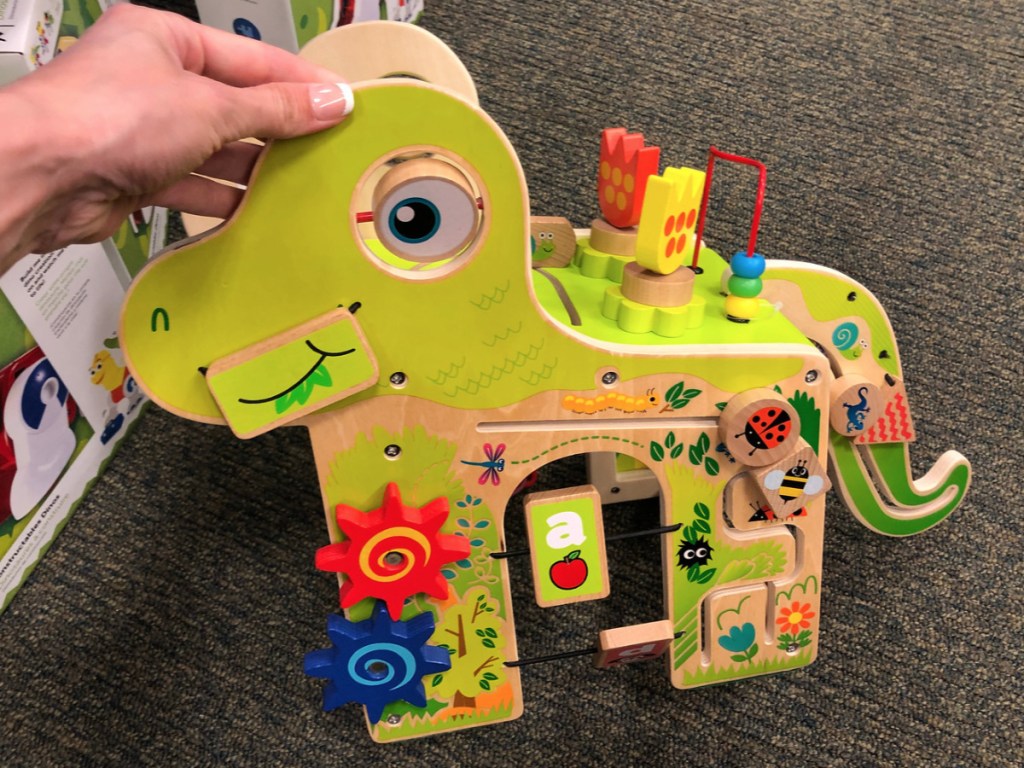 Manhattan Toy Playful Dino Wooden Activity Center