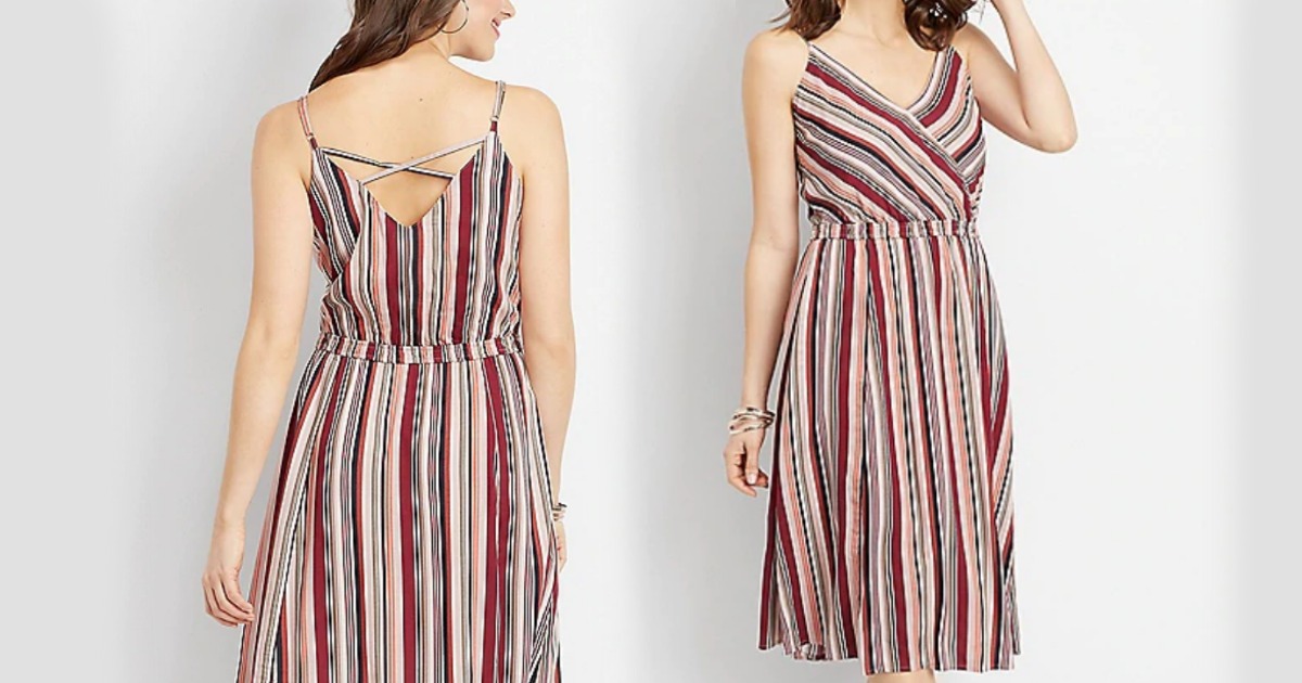 maurices striped dress