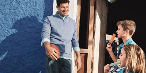 Chaps Men’s Quarter-Zip Pullovers as Low as $13 Shipped for Kohl’s Cardholders