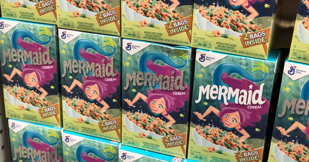 HUGE Boxes of General Mills Mermaid Cereal Now Available at Sam's Club