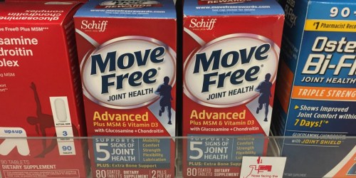 Amazon: Move Free Glucosamine Joint Supplement 80-Count Only $6.99 (Regularly $30)