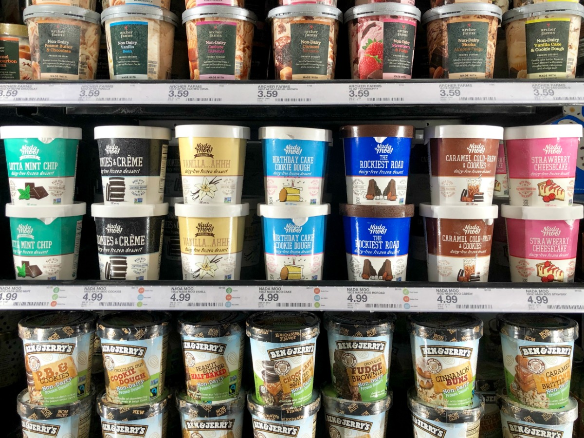 vegan ice cream at target