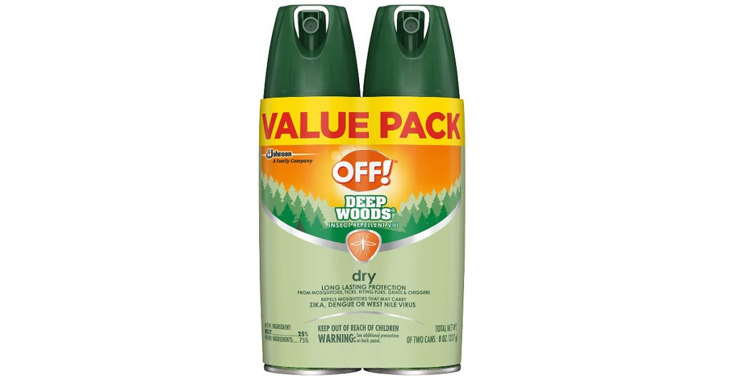 off! insect repellent 2 pack