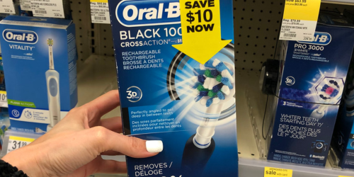 Over $70 Off Oral-B 1000 Electric Rechargeable Toothbrush & More After Walgreens Rewards