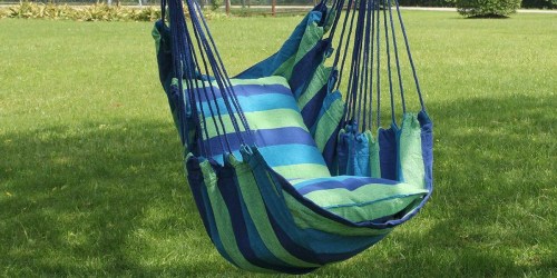 Highly Rated Hammock Chair Swing Only $23.99 (Regularly $40)