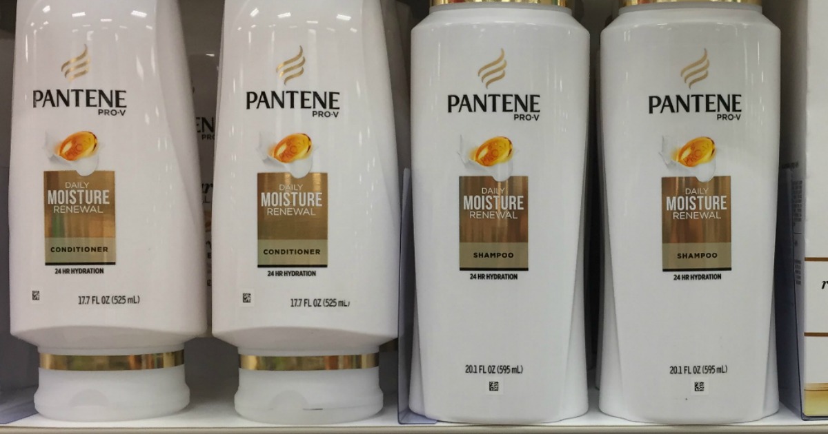 Pantene Shampoo & Conditioner LARGE Bottles Only 2.72 Each at