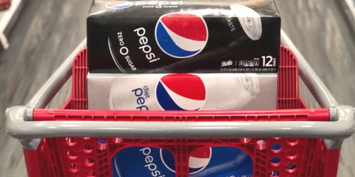 Pepsi Brand 12-Pack Sodas Only $1.81 Each After Cash Back at Target