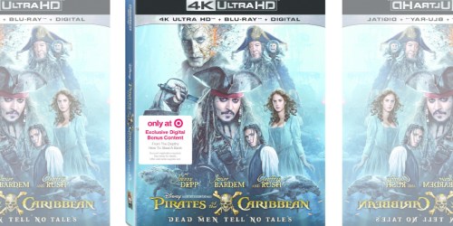 Disney’s Pirates Of The Caribbean: Dead Men Tell No Tales 4K Blu-ray Only $11.99 at Target