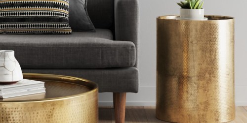 Best-Selling Furniture at Target.com is On Sale! Save on Brass Accent Tables, Rattan Chairs & More