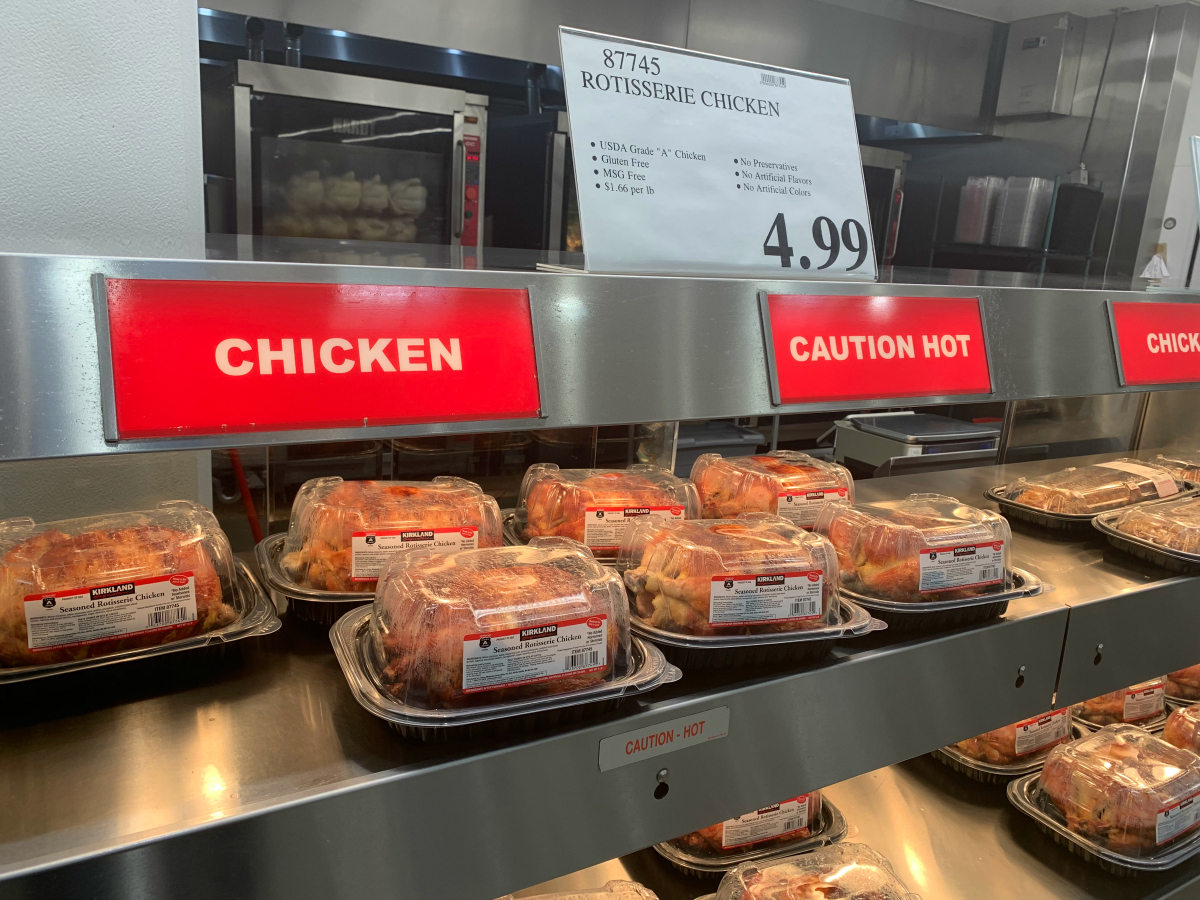 Rotisserie Chicken at Costco