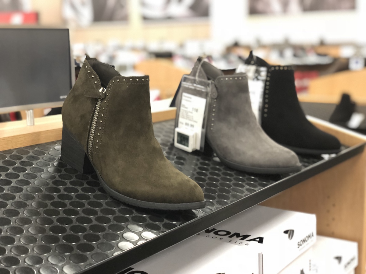 kohls womens lace up boots