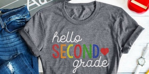 Calling all Teachers! Wear these Adorable Tees on First Day of School