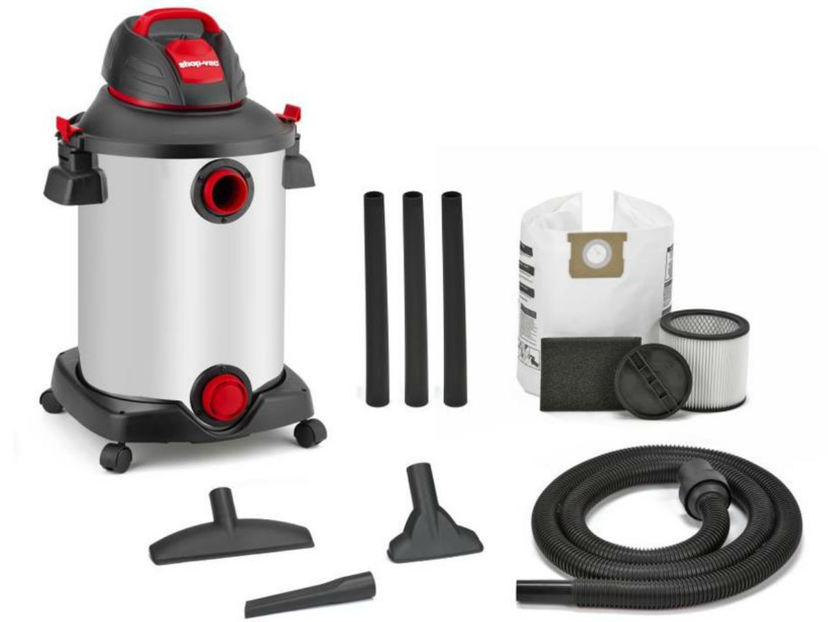 shop vac with attachments and accessories