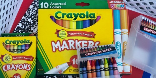 Staples Back to School Deals Starting 6/30 (97¢ Crayola Markers, 25¢ Notebooks & More)