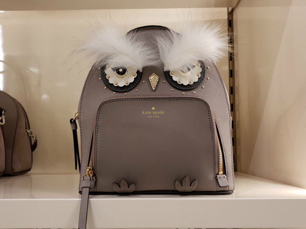 purse in store that looks like an owl